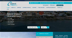 Desktop Screenshot of islandshippers.com